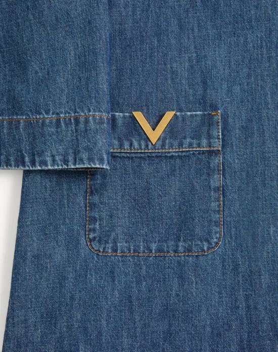 26SS 발렌티노 가라바니 원피스 MASTER ULT 008411 BLEU 40 BLUE - VALENTINO GARAVANI