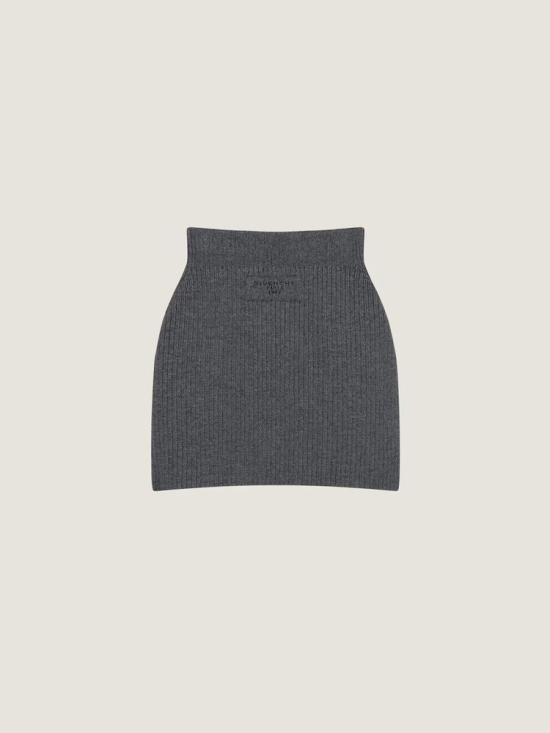 25FW 지방시 스커트 MASTER ULT 006968 GRIS S CHARCOAL - GIVENCHY