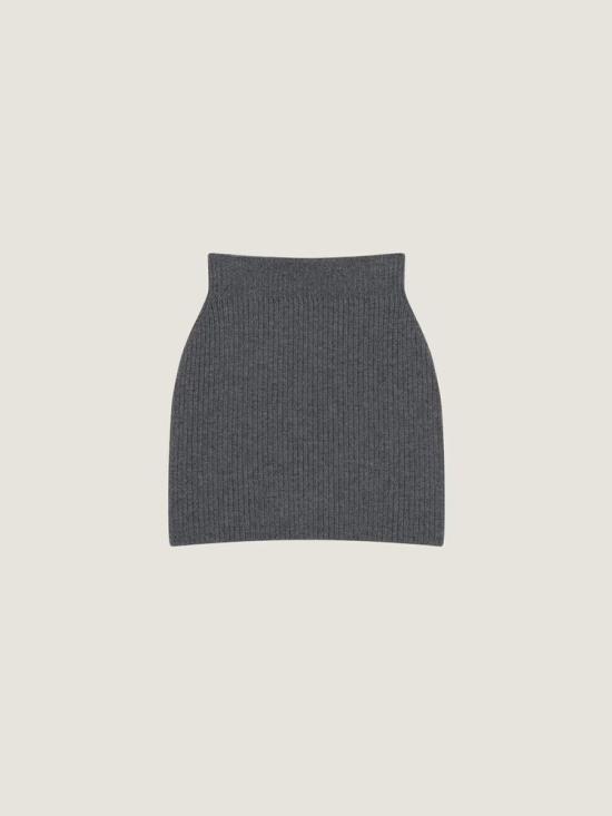 25FW 지방시 스커트 MASTER ULT 006968 GRIS S CHARCOAL