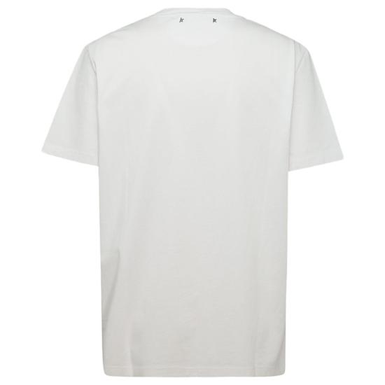 26FW 골든구스 카보숑 크리스탈 티셔츠 GWP01220P00067310363 White - GOLDEN GOOSE