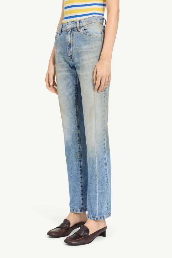 26SS MM6 메종마르지엘라 데님 팬츠 MASTER ULT 009059 BLEU 26 LIGHT BLUE
