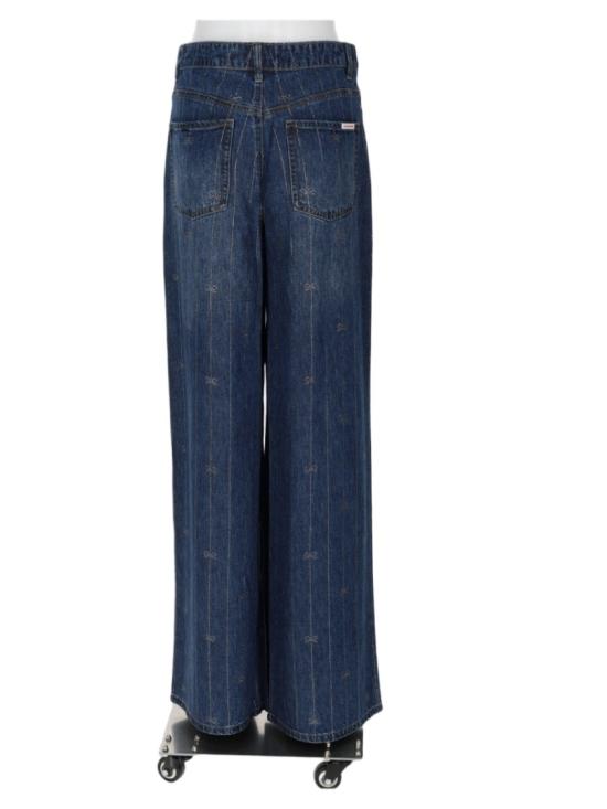 26FW 셀프 포트레이트 데님 팬츠 PF26 826PA BL BLUE Grey - SELF PORTRAIT