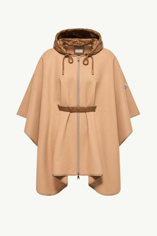  몽클레어 케이프 ULT 010162 CAMEL TU