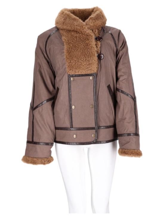 26FW 이자벨마랑에뚜왈 무스탕 VE0725FA D3C01E50BW Brown