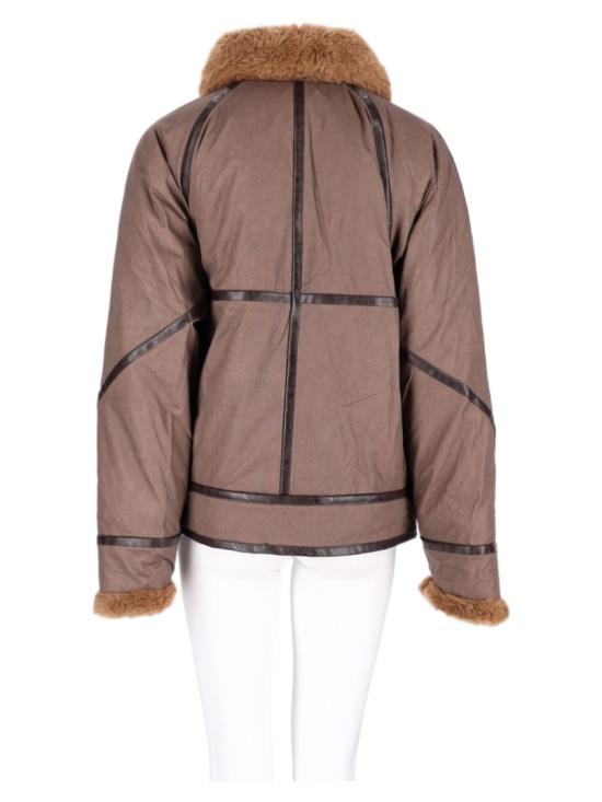 26FW 이자벨마랑에뚜왈 무스탕 VE0725FA D3C01E50BW Brown - ISABEL MARANT ETOILE