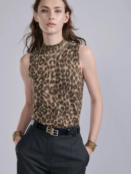  바바라 부이 민소매 티셔츠 MASTER ULT 007317 LEOPARD S