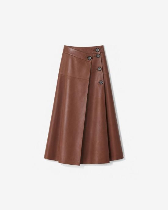  이로 스커트 MASTER ULT 009977 MARRON 36 BROWN