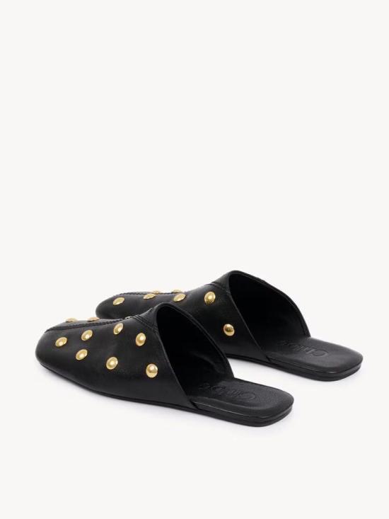 26SS 끌로에 뮬/슬리퍼 MASTER ULT 008941 NOIR 37 BLACK - CHLOE