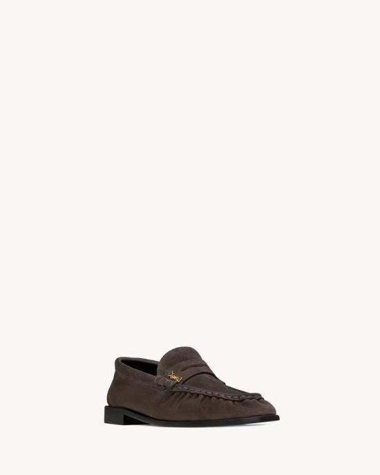 26SS 생로랑 플랫 슈즈 MASTER ULT 009137 MARRON 36 BROWN - SAINT LAURENT