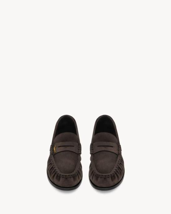 26SS 생로랑 플랫 슈즈 MASTER ULT 009137 MARRON 36 BROWN - SAINT LAURENT