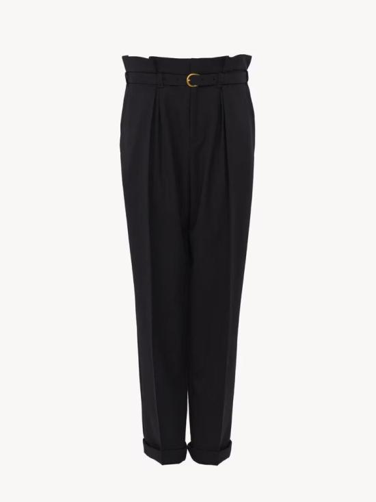 26SS 끌로에 팬츠 MASTER ULT 008453 NOIR 36 BLACK