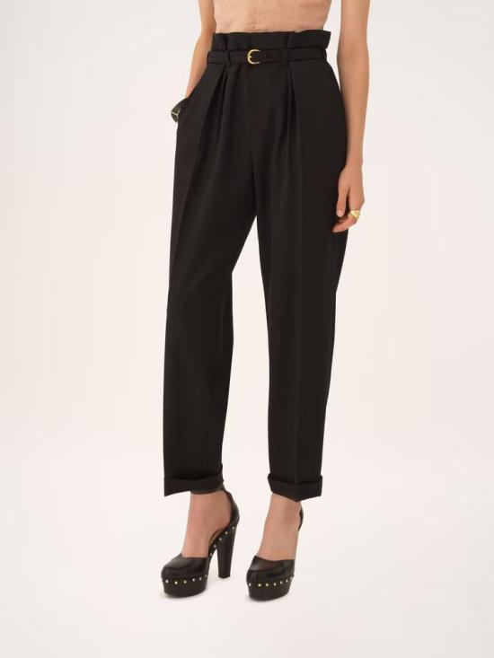 26SS 끌로에 팬츠 MASTER ULT 008453 NOIR 36 BLACK - CHLOE