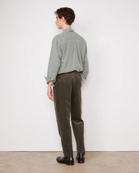  오피신 제네랄 팬츠 MASTER ULT 009356 KAKI 46 OLIVE - OFFICINE GENERALE