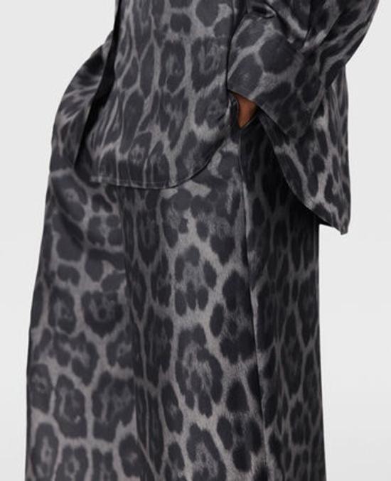  스텔라 맥카트니 셔츠 MASTER ULT 007094 LEOPARD 38 CHARCOAL - STELLA MCCARTNEY