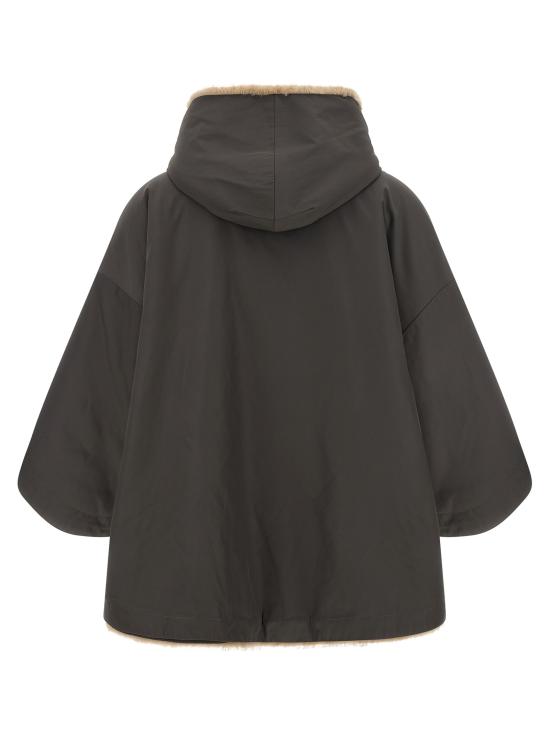 26FW 루 안드레아 코트 NZ25745PALAMINOMK Gray - LOU ANDREA