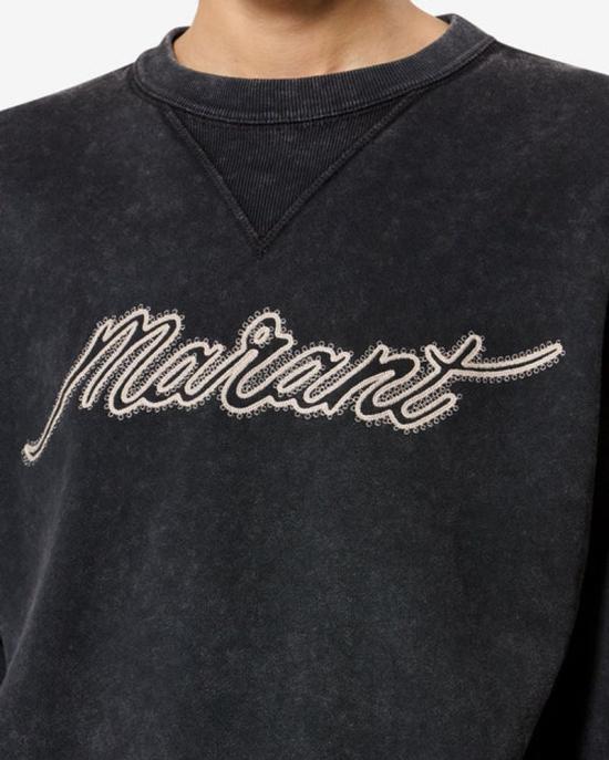 26FW 이자벨마랑에뚜왈 긴팔 티셔츠 MASTER ULT 010060 NOIR 38 BLACK - ISABEL MARANT ETOILE