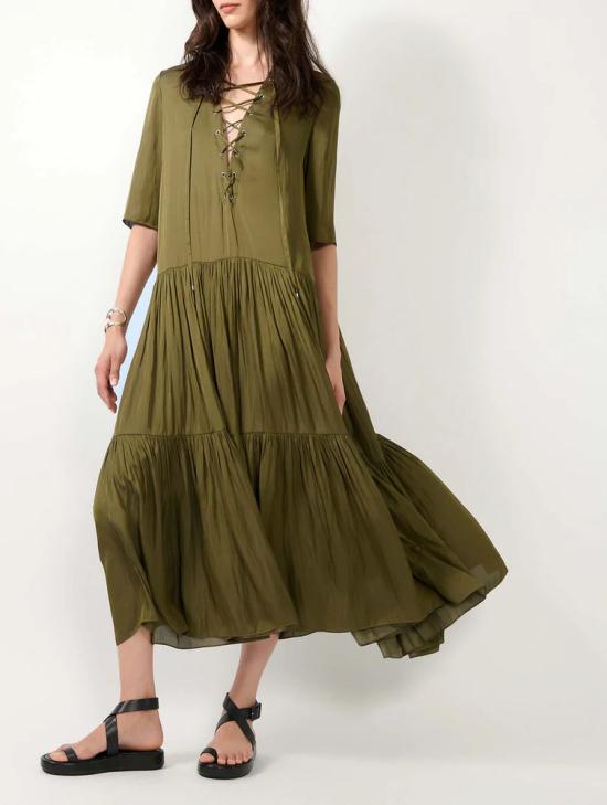 26SS 바바라 부이 원피스 MASTER ULT 008537 KAKI 36 KHAKI