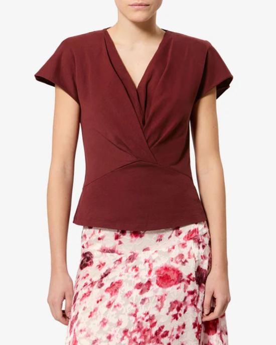  이자벨마랑 블라우스 MASTER ULT 010070 BORDEAUX S - ISABEL MARANT