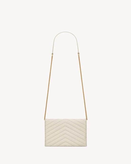 26SS 생로랑 숄더백 ULT 008975 IVOIRE TU IVORY - SAINT LAURENT