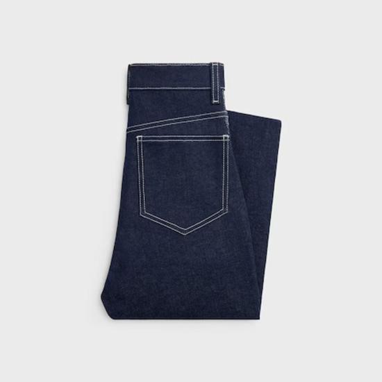26SS 셀린느 데님 팬츠 MASTER ULT 008378 RINSE 26 NAVY - CELINE