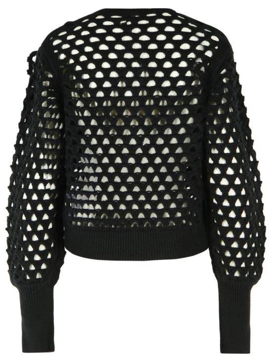 26FW 블루마린 가디건 RF6159MAB35 22222 Black - BLUMARINE