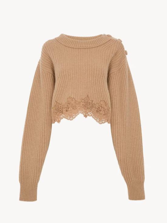 26FW 끌로에 스웨터 ULT 009770 MARRON S TAN