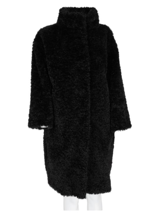 26FW 에르노 다이아고날 울 앤 나일론 울트라라이트 코트 GC000610D 124219300 Black