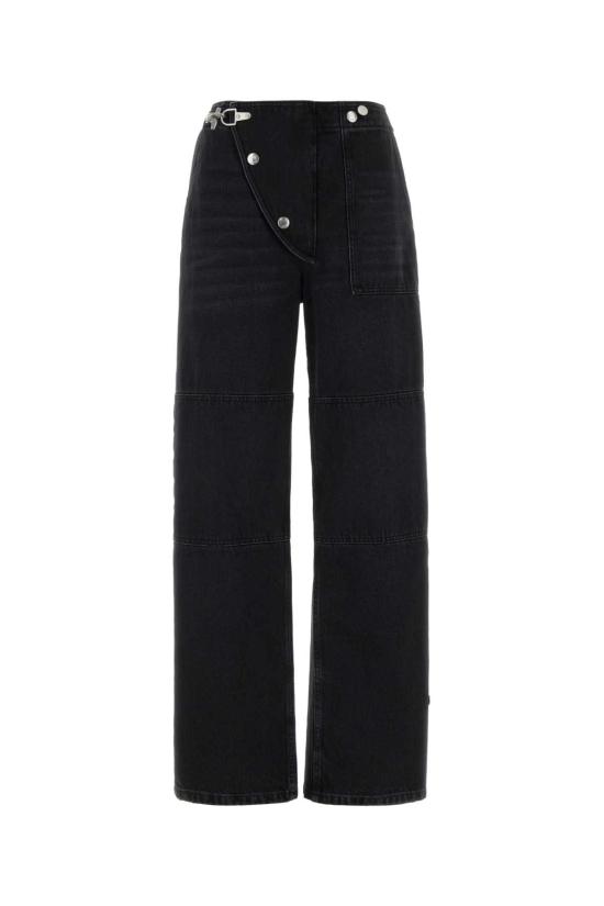 26FW 마르니 스트레이트 팬츠 PAJD0668A0USCZ47 00N99 Black