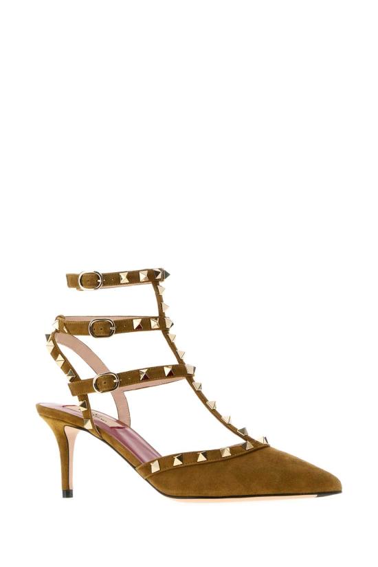 26FW 발렌티노 가라바니 힐/펌프스 9W2S0375CVB RDX Beige o Tan - VALENTINO GARAVANI