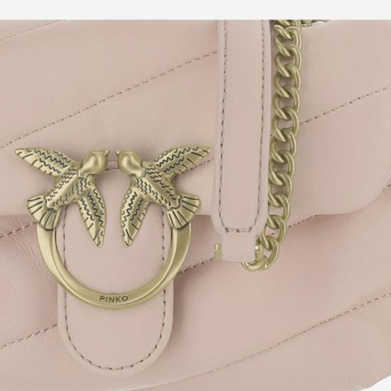 26FW 핑코 크로스백 100040A0F2N34Q Neutrals - PINKO