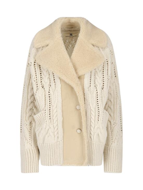 26FW 에르마노 설비노 무스탕 D495D305SHQTK10105 Neutrals