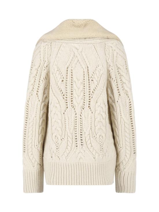 26FW 에르마노 설비노 무스탕 D495D305SHQTK10105 Neutrals - ERMANNO SCERVINO
