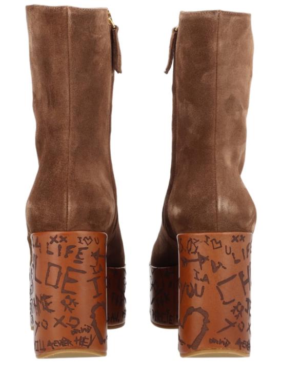 26FW 끌로에 부츠 26W15DRY 27Z Brown - CHLOE