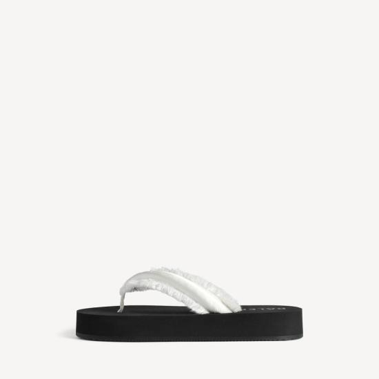 26SS 발렌시아가 샌들 MASTER ULT 009070 BLANC 35 WHITE - BALENCIAGA