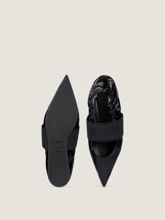 26FW 지방시 플랫 슈즈 MASTER ULT 010204 NOIR 37 BLACK - GIVENCHY