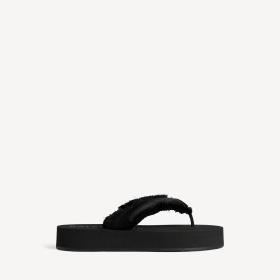 26SS 발렌시아가 샌들 MASTER ULT 009069 NOIR 36 BLACK