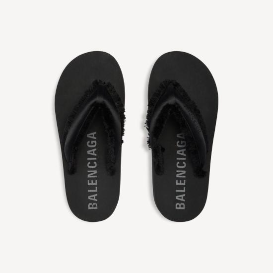 26SS 발렌시아가 샌들 MASTER ULT 009069 NOIR 36 BLACK - BALENCIAGA