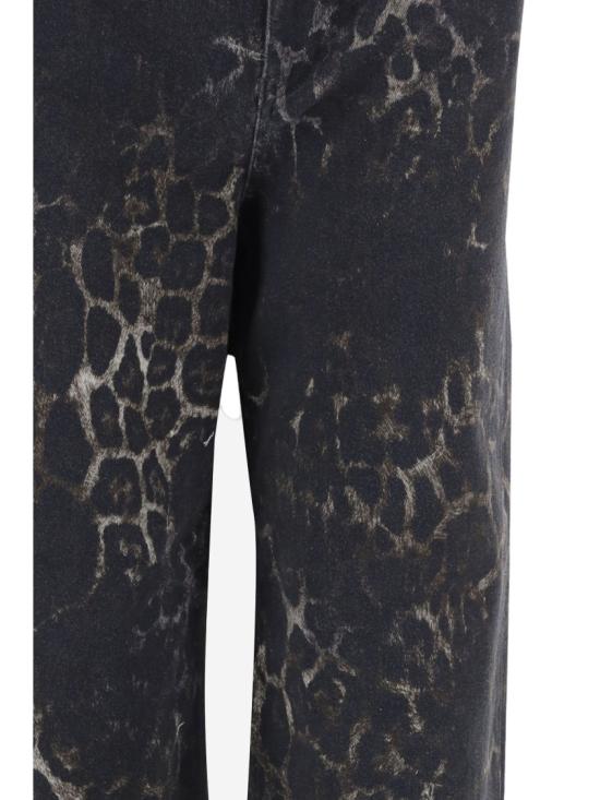 26FW 저스트까발리 스트레이트 팬츠 81PAB5T3ES165L54768 Black - JUST CAVALLI