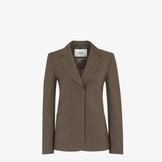  펜디 자켓 MASTER ULT 005891 MARRON 44 TAUPE