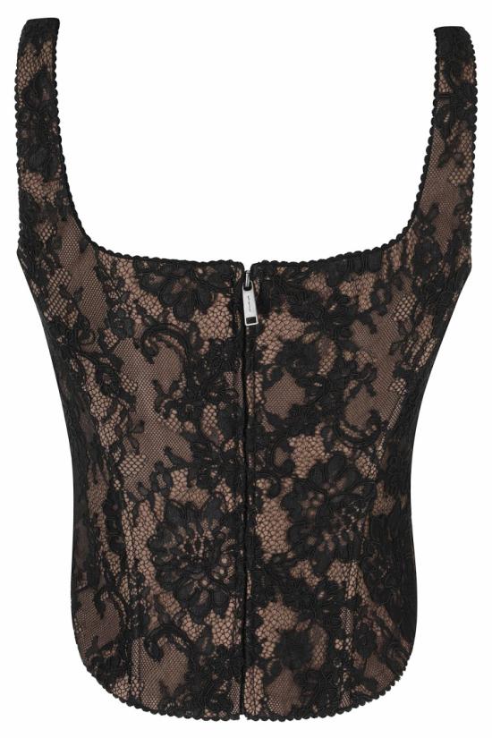 26FW 셀프 포트레이트 탑 AW26004TB 099 Black - SELF PORTRAIT