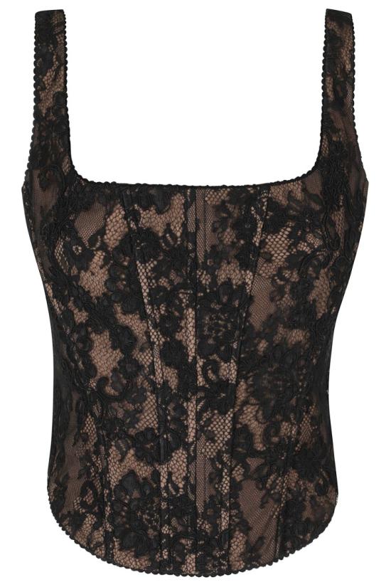 26FW 셀프 포트레이트 탑 AW26004TB 099 Black