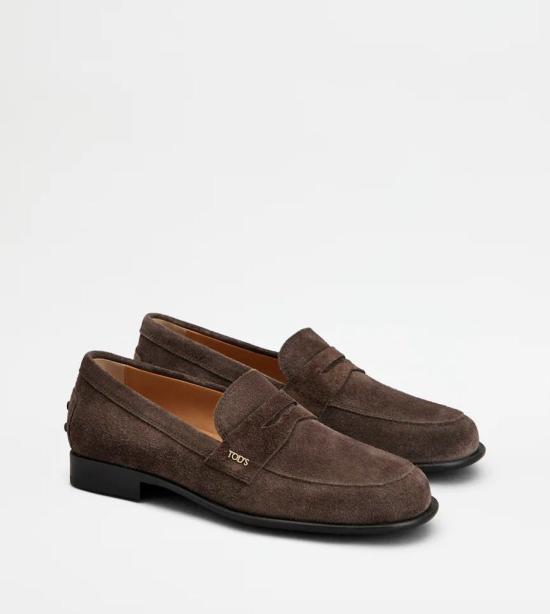  토즈 플랫 슈즈 MASTER ULT 009637 MARRON 36 BROWN - TODS