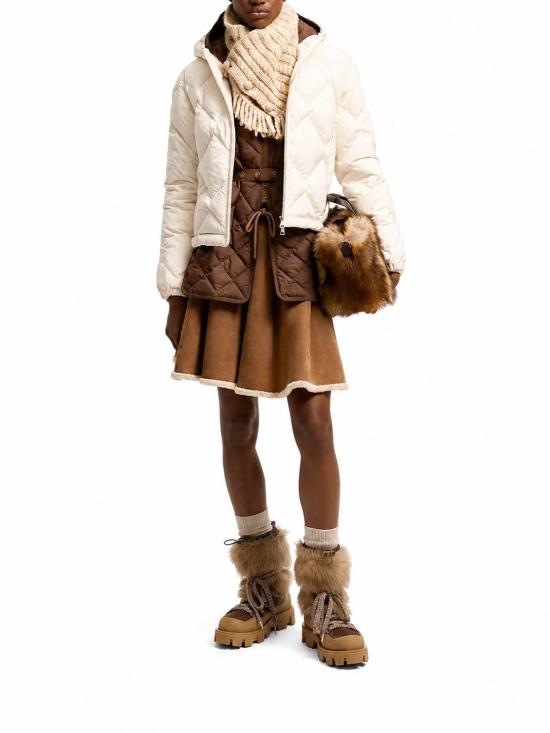 26FW 몽클레어 숏패딩 L20931A00087597YW 041 CREAM - MONCLER