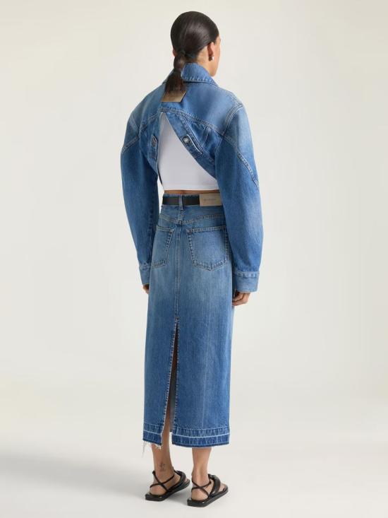 26SS 지방시 스커트 MASTER ULT 009249 DENIM 36 BLUE - GIVENCHY