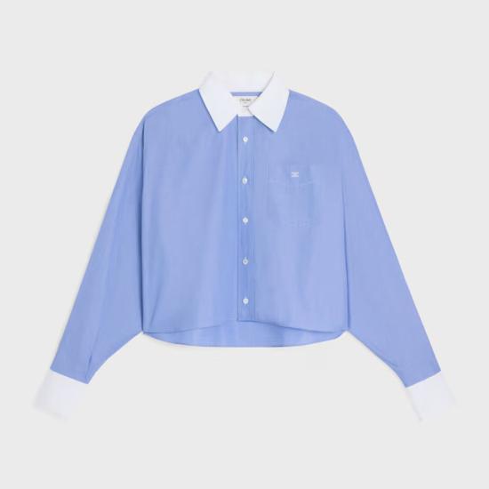 26FW 셀린느 셔츠 MASTER ULT 009818 BLEU 36 BLUE