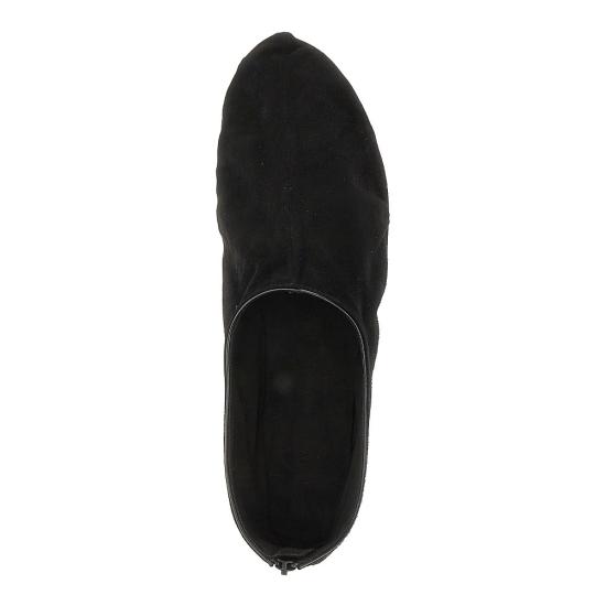 26FW 더로우 스텔렌 스웨이드 슬리퍼 F001062L904 Black - THE ROW