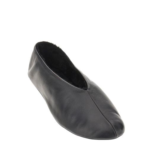 26FW 더로우 스텔라 슬리퍼 F1638N66SH02 Black - THE ROW