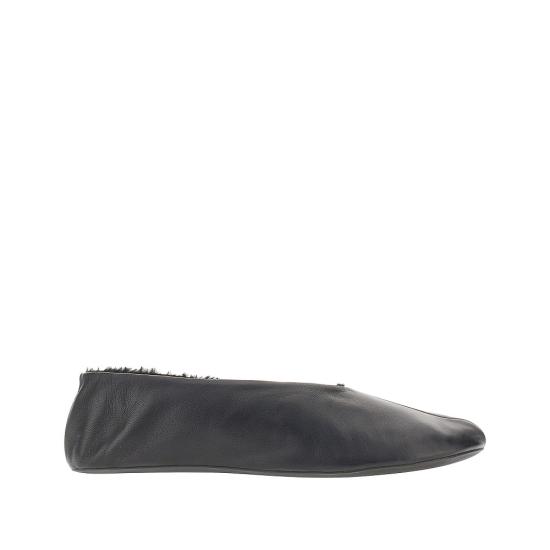 26FW 더로우 스텔라 슬리퍼 F1638N66SH02 Black