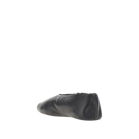 26FW 더로우 스텔라 슬리퍼 F1638N66SH02 Black - THE ROW