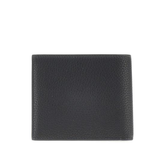 26FW 발렌시아가 크레딧 스퀘어 폴디드 월렛 8066422ABV0 Black - BALENCIAGA